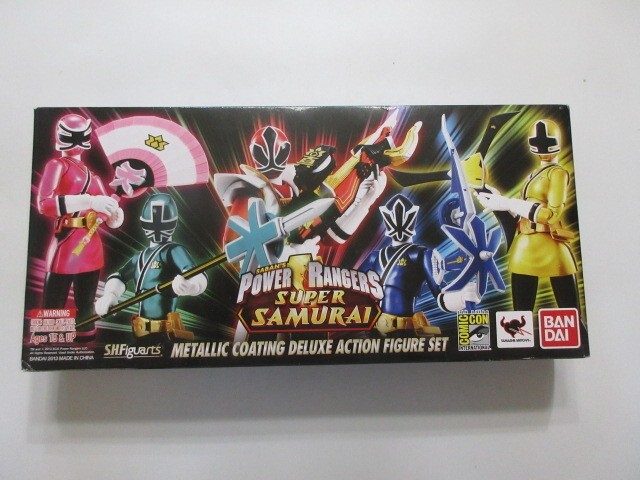 Bandai Power Rangers Super Samurai Metallic Coating Deluxe