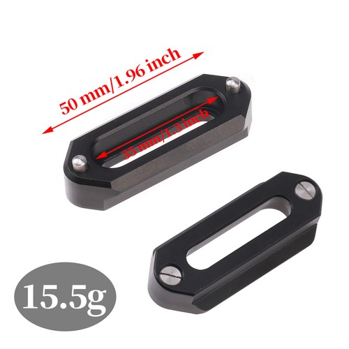 Riel NATO de seguridad de liberación rápida de 5 cm de largo con pasadores cargados por resorte y tornillos de 1/4"-20 - Imagen 4 de 12