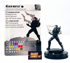 DC Heroclix Black Beetle 043a w/ Card Masters of Time Set