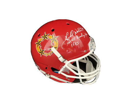 Herschel Walker Signed New Jersey Generals Full Size Helmet BECKETT BAS 