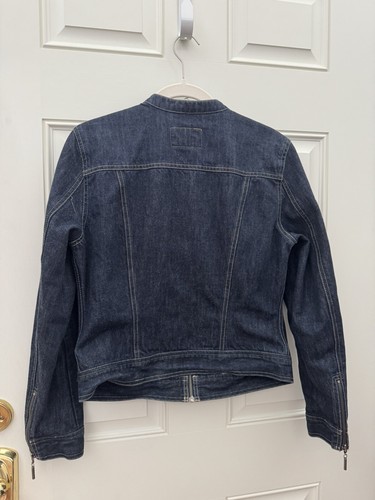 Rare VTG Calvin Klein Womens Denim Jacket Hong Kong Size S/M Deadstock 1990s - Picture 4 of 15