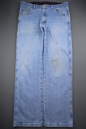 Men's Wrangler Regular Fit Jeans Stretch Comfort Waistband Sz 34x30 (Msr 34x29) - Picture 1 of 12