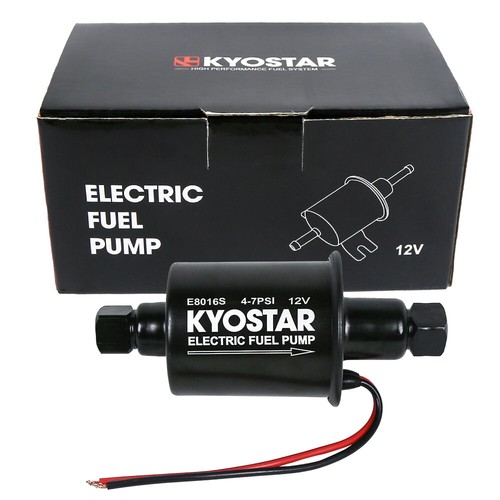 Universal Micro Elektrische Kraftstoffpumpe Inline Niederdruckpumpe E8012S 12V 4-7 PSI - Bild 2 von 14
