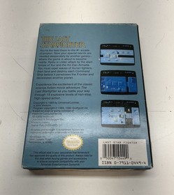 The Last Starfighter Mindscape Nintendo NES Complete, CIB, USA 1989