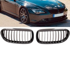 Set Kühlergrill Grill Schwarz glanz Performance für BMW 6er E63 E64 ab 2003-2010