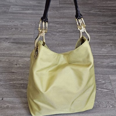Jean Pierre Klifa gold nylon shoulder bag