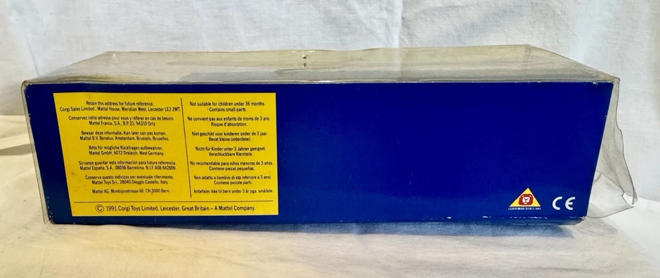 Corgi 91340 沃尔沃壳牌油轮压铸 1991 年美泰盒老式卡车 — 第 4/4 张图片