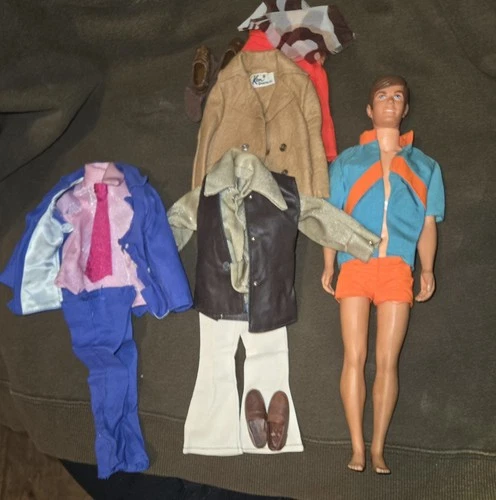 Mattel Ken Original Talking Vintage Fashion Doll 1968