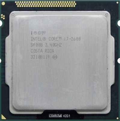 INTEL Core i7-2600  3,4 GHz  LGA 1155  Quad Core CPU SR00B,,