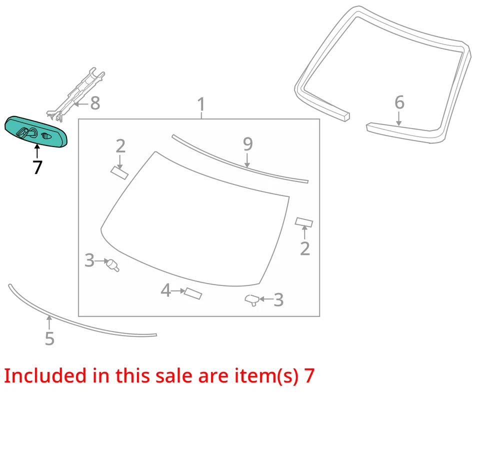 Vista trasera manual E8011681 compatible con Nissan Altima 2000-2022 sedán ver fotos Foto 4 de 4