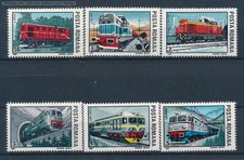 [123725] Romania 1987 Railway train eisenbahn  MNH