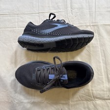 Brooks Glycerin 18 Women's 8 D Black Athletic Lace-Up Low Top Running Sneakers