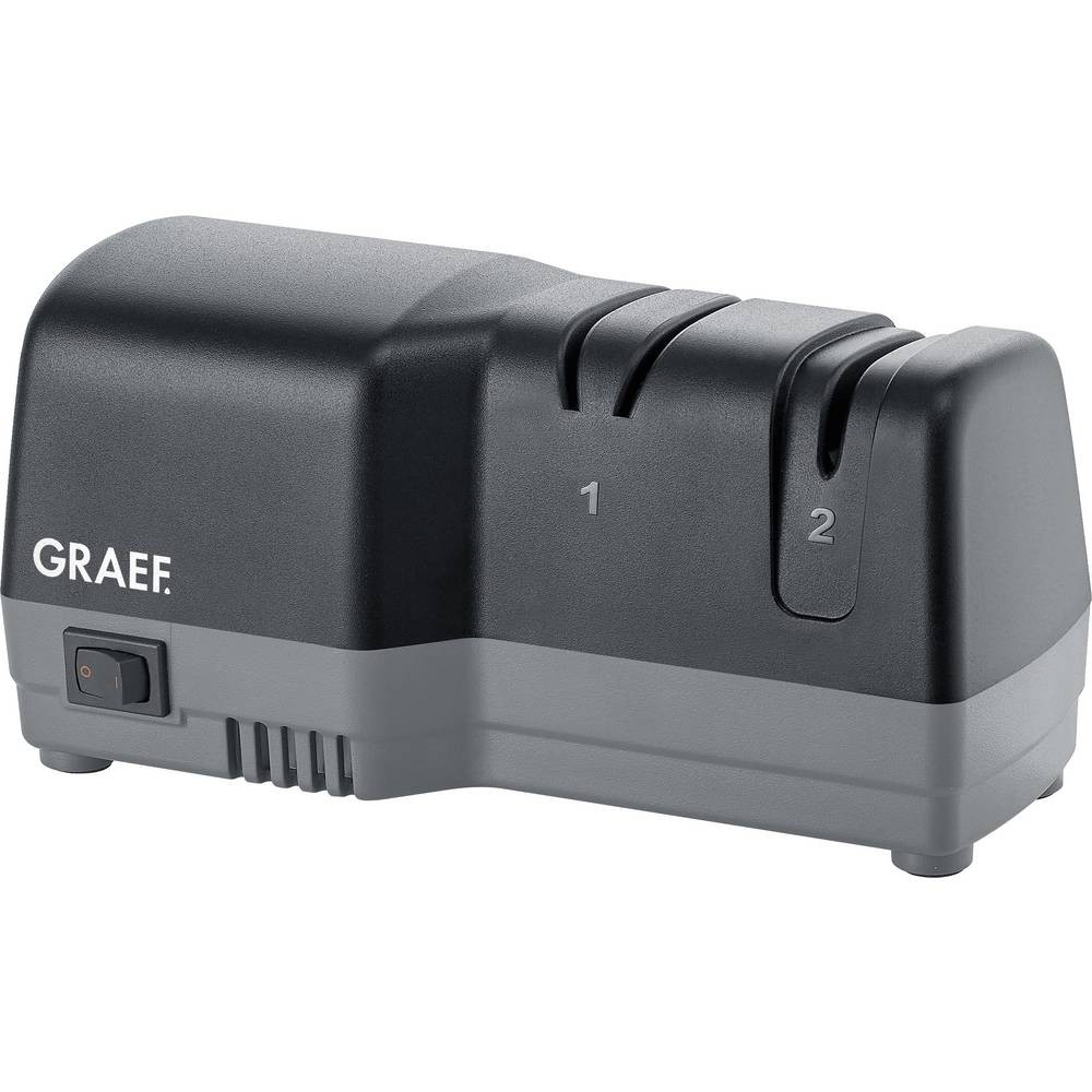 Affûteur de couteaux Graef CC82EU électrique de table bi-zone gris