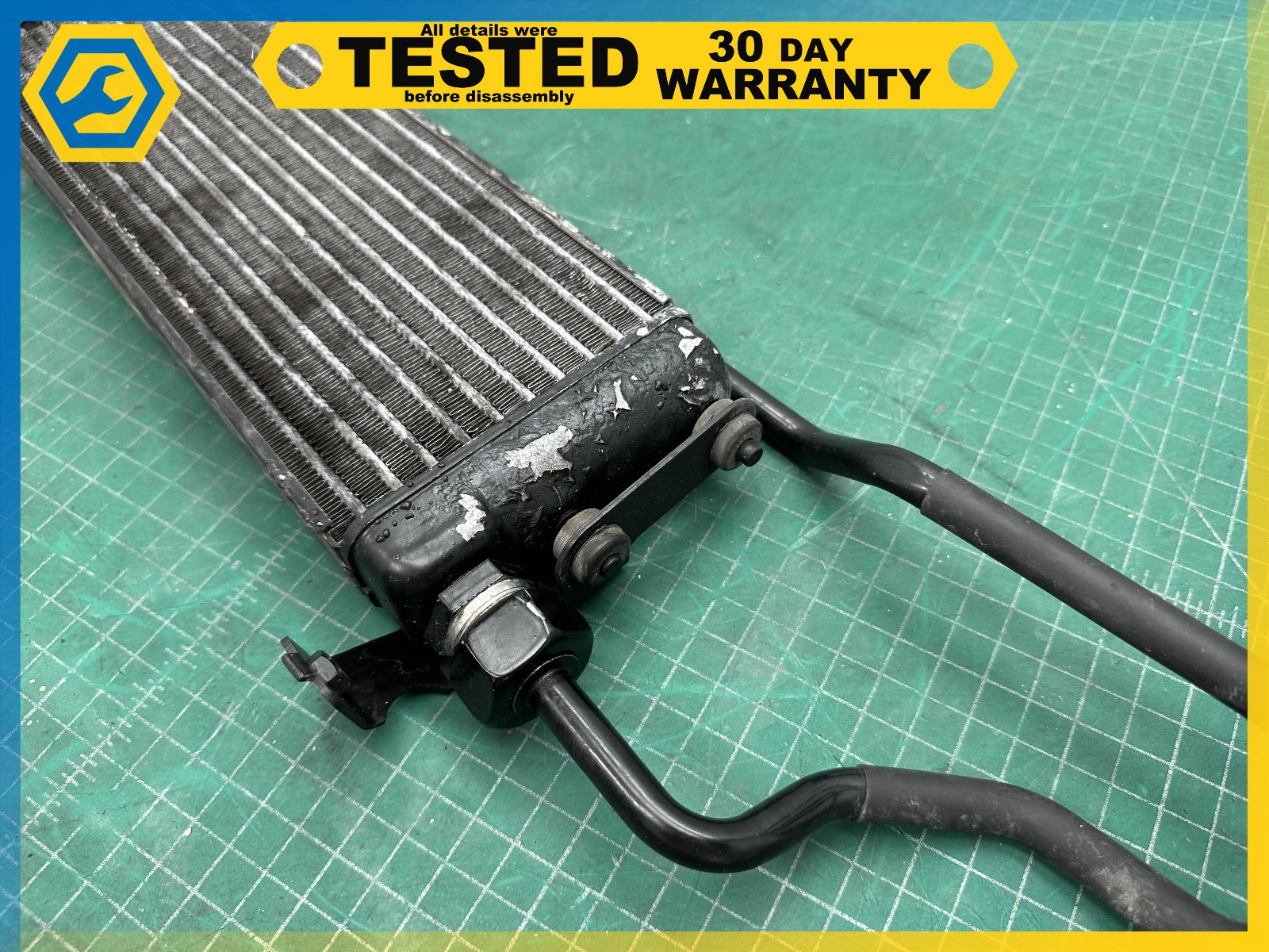 06-12 BENTLEY Flying Spur 6.0L AUTOMATIC TRANSMISSION OIL COOLER W/ HOSES OEM