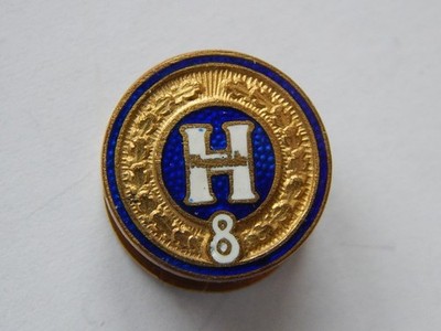 Hupmobile 8 Reversabzeichen garantiert original Vorkrieg