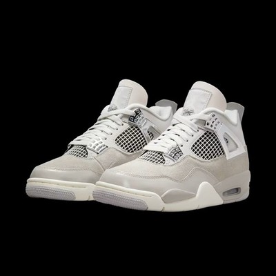 W Jordan 4 'Frozen Moments' LT Iron Ore-Sail Grey (AQ9219-001