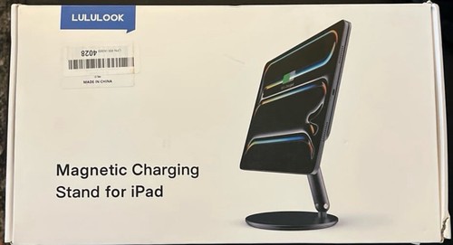 LULULOOK Magnetic Wireless Charging Stand for iPad Pro 13" M4 (2024) - Afbeelding 8 van 10