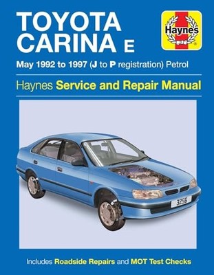 TOYOTA CARINA E SERVICE & REPAIR MANUAL by Haynes Publishing Paperback Self Help