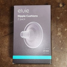 2 Pack Elvie Nipple Cushions 2 - 17mm - 2ct Total - New In Unsealed Box