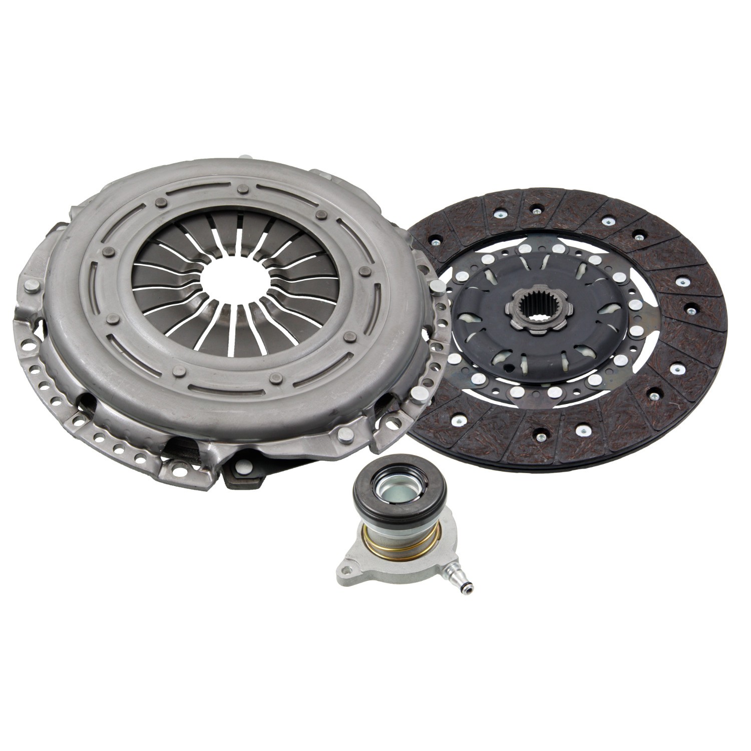 Clutch Kit 3pc (Cover+Plate+CSC) 241mm ADF1230111 Blue Print 30751572 30751572S1 - Image 12