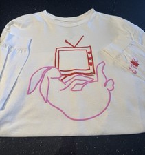 Harry Styles 2022 Love On Tour White Bunny TV Long Sleeve XL