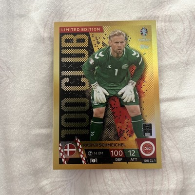 Match Attax UEFA EURO EM 2024 Club 100 CL 1 Kasper Schmeichel - Dänemark