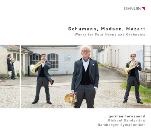 Robert Schumann Schumann/Madsen/Mozart: Works for Four Horns and Orchestra (CD)