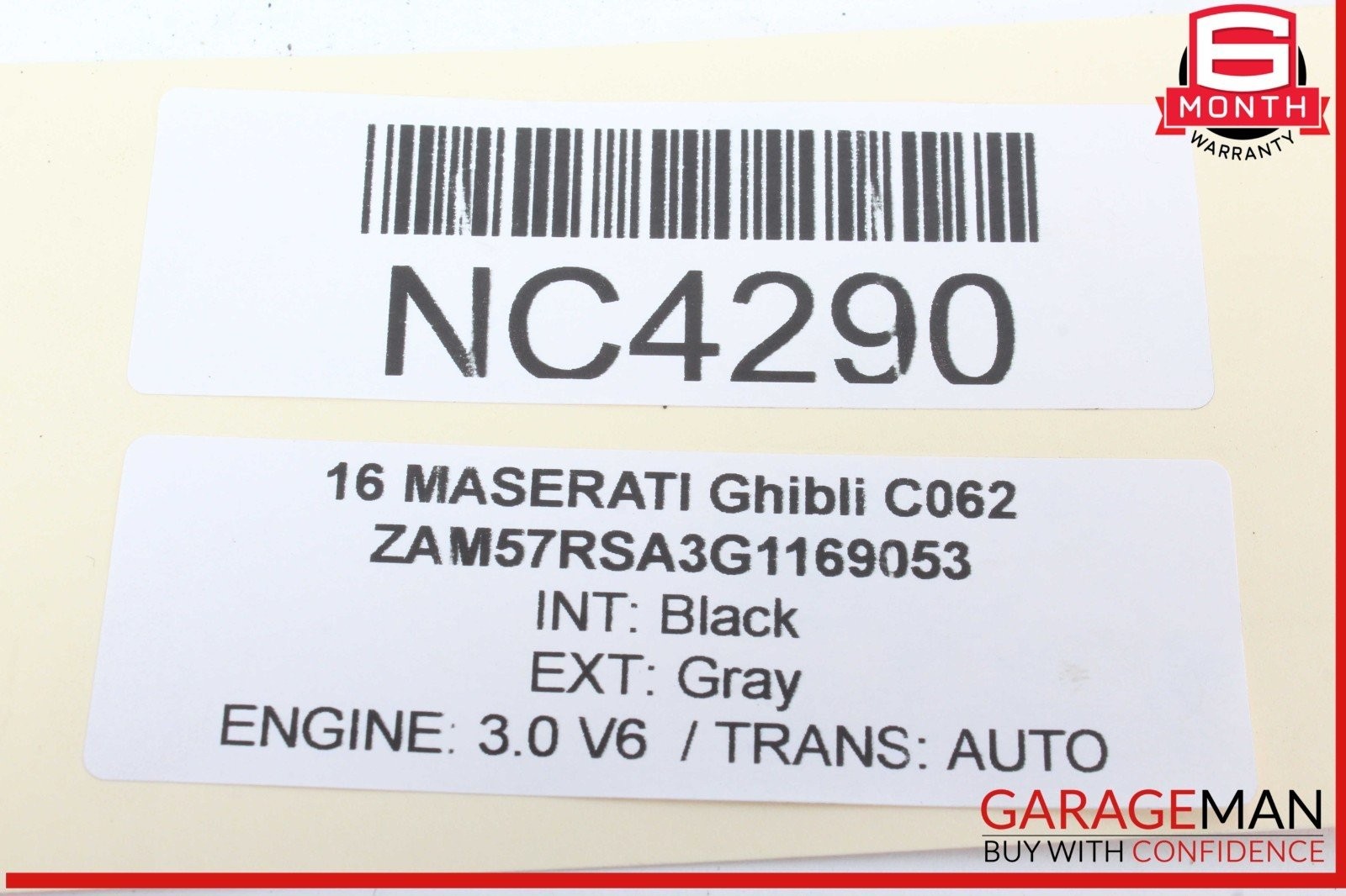 Maserati Ghibli 2014-2017 Rear Right Coil springs Set