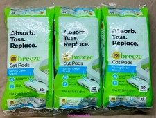 Purina Tidy Cats Breeze Cat Pad Refills SPRING CLEAN Scent - 30 Refills TOTAL