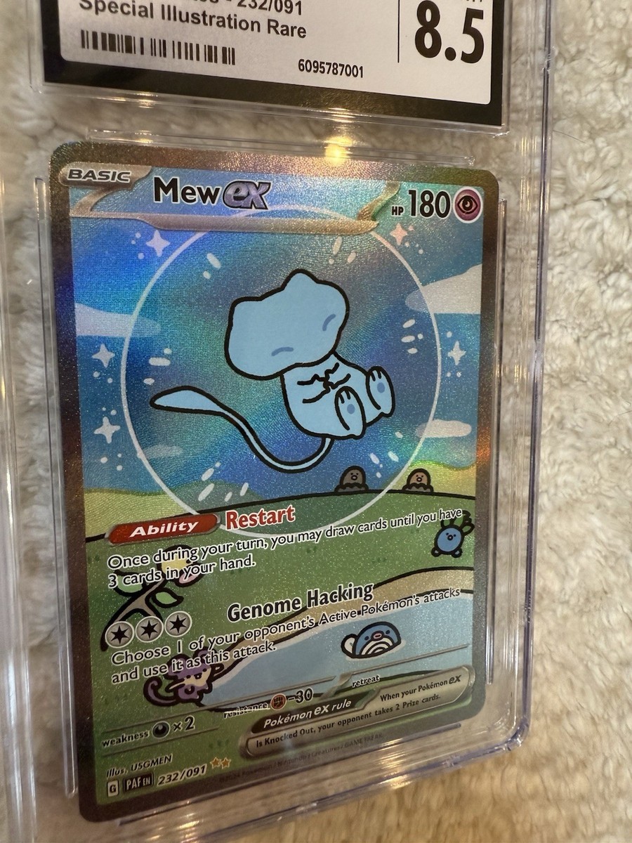 Mew ex 232/091 SV: Paldean Fates Holo for sale online | eBay