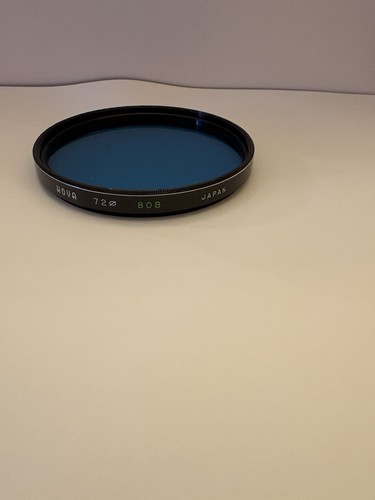 Hoya 72mm Fit, 80B Color Conversion Filter Blue - Picture 2 of 6