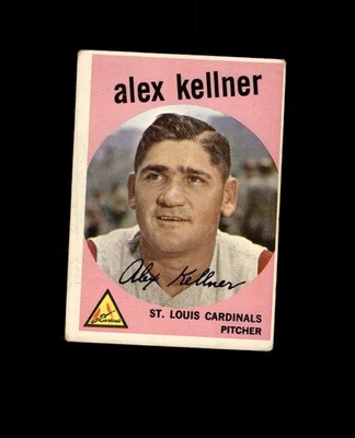 1959 Topps 101 Alex Kellner VG #D1,550327