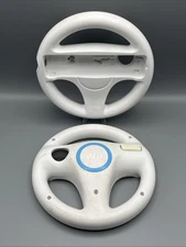 2x Genuine OEM Mario Kart Racing Steering Wheels- Nintendo Wii - Game Controller
