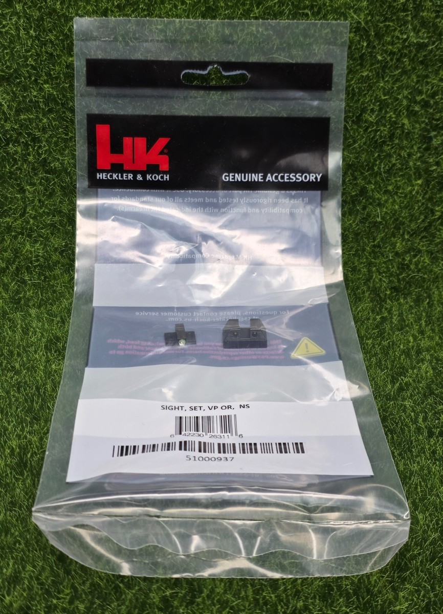 Heckler & Koch HK Optic-Ready VP9 Green/Green Tritium Night Sight
