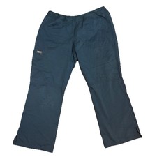 Cherokee Workwear Women  s Size Large Blue Scrubs Pants Petite Gorpcore Y2K