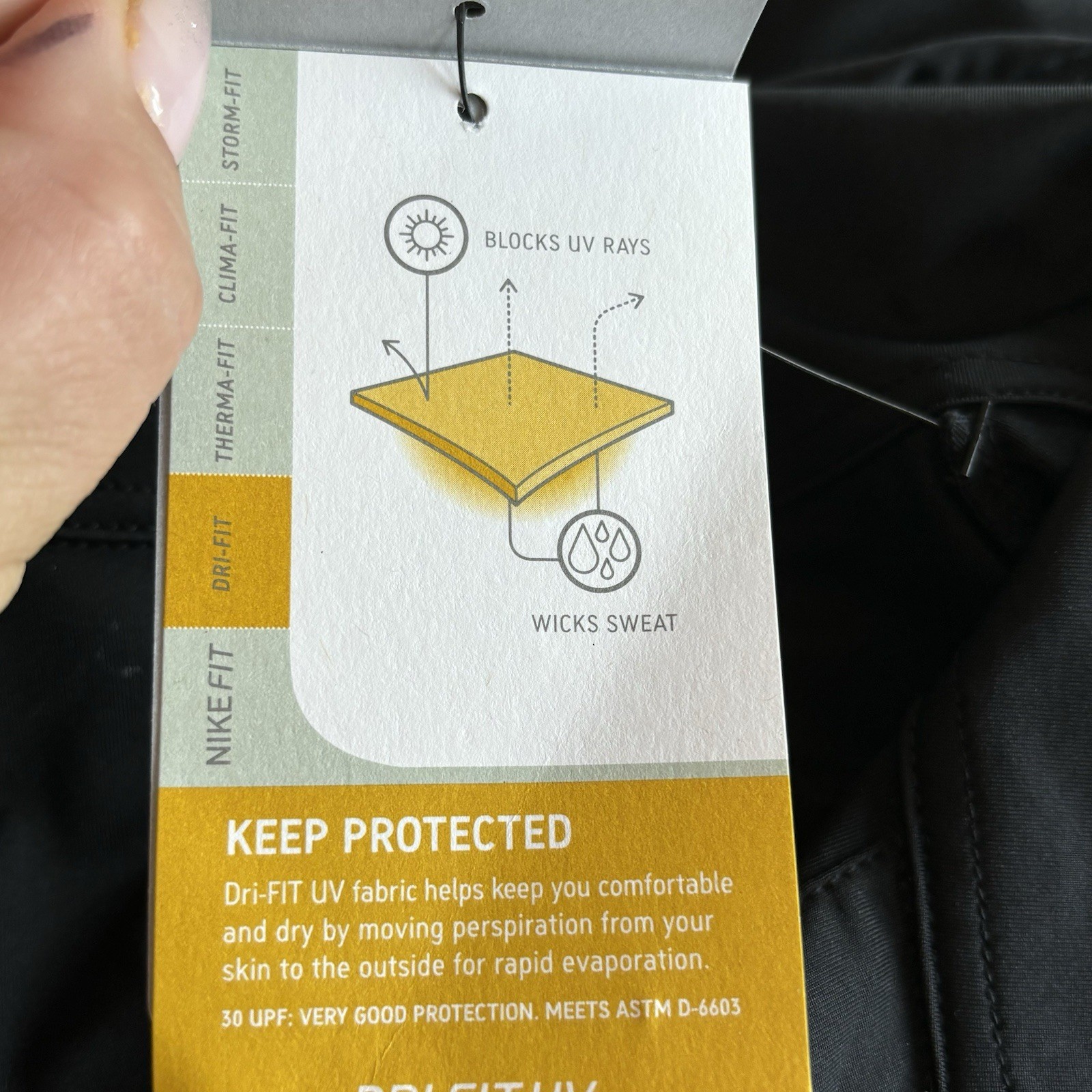 NWT WOMEN'S NIKE GOLF DRI-Fit Sleeveless Polo Sz XL Black Athletic thumbnail 5