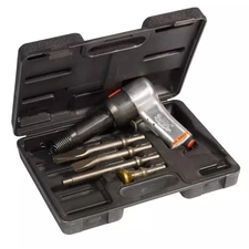 Chicago Pneumatic 717K Super Duty Air Hammer Kit, 4-Piece Chisel Set