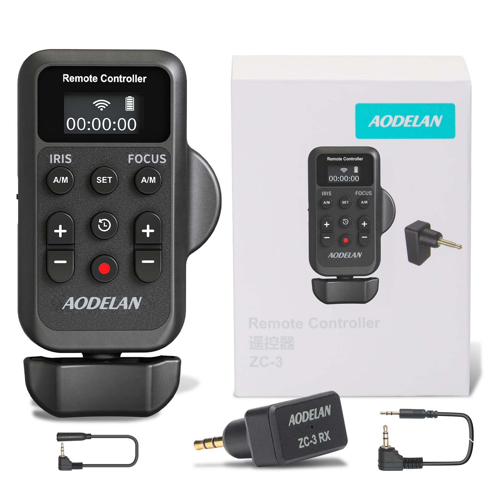 Lanc Zoom Controller, Wired Remote Control With 2.5mm Jack...
