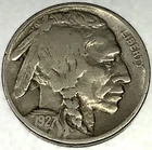 1927-P Buffalo Nickel 5C Fine (F) FULL DATE Philadelphia Actual Coin Shown -2139