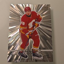 Upper Deck 2025-26 Series 2 Young Guns Outburst Hunter Brzustewicz #455 RC