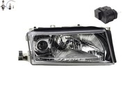 Scheinwerfer Kompatibel Zu Skoda Octavia 1U 00-10 Rechts Leuchtmit. + Stellmotor