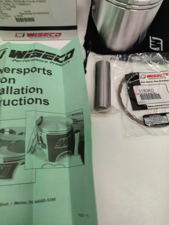 Комплект поршней Wiseco для гидроциклов Kawasaki 750 футов 92-95 Pro-Lite 3150KD #813M08000. - Изображение 4 из 4