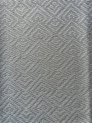 Bassett McNab On Point White Cap Designer Fabric Remnant 24''x24''