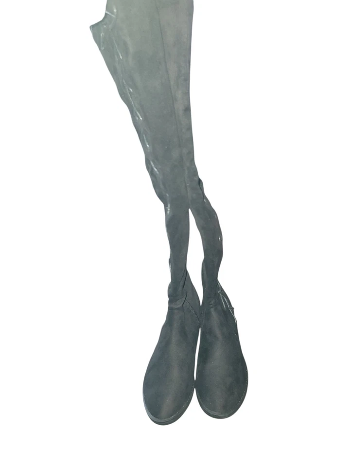 BOTAS CHARLOTTE RUSSE NEGRAS HASTA LA RODILLA ANCHA CON CORDONES (2) Zapatos Calzado Foto 2 de 4