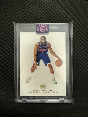 2021-22 Panini Court Kings James Harden Blank Slate SSP 76ers Philadelphia