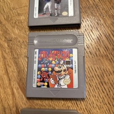 3-Nintendo Gameboy Tetris  -Dr Mario-Bo Jackson   Games