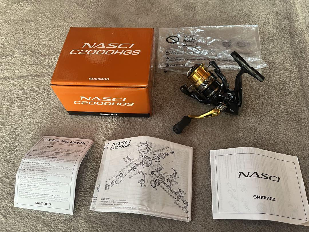 Shimano Spinning Reel 16 Nasky C2000HGS | eBay