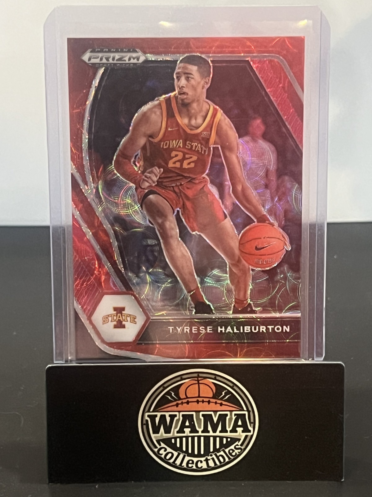 2021 Panini Prizm Draft Picks - Tyrese Haliburton #37 Choice Red Prizm /88