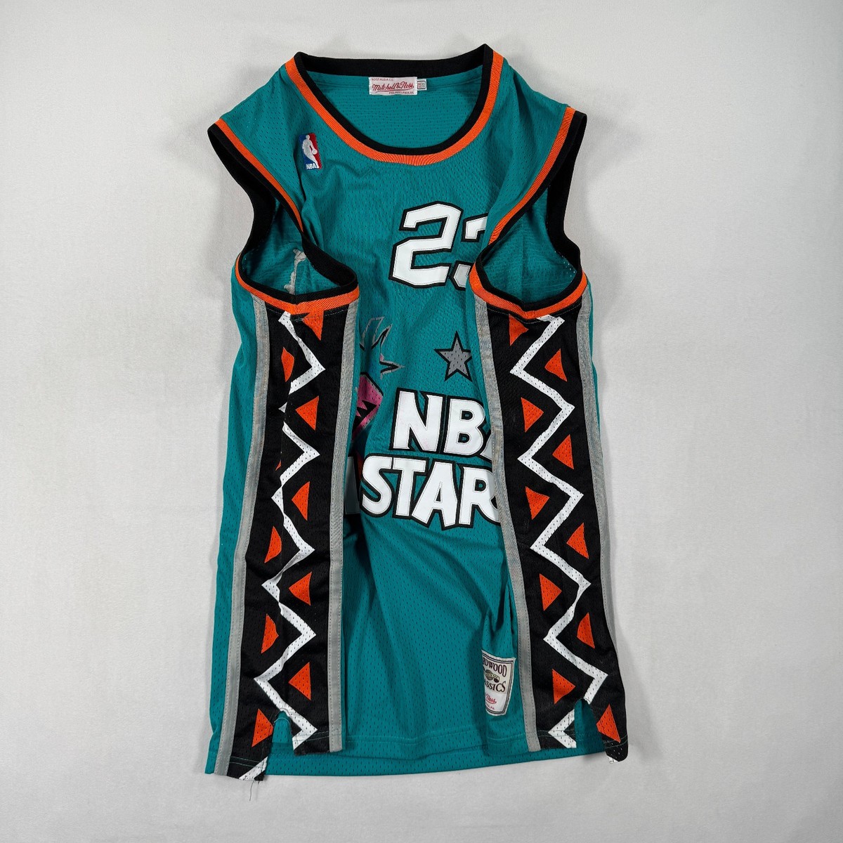 マイケルジョーダン　新品　NBA1996年オールスターユニフォーム　Lサイズ マイケルジョーダン 新品 NBA1996年オールスターユニフォーム L