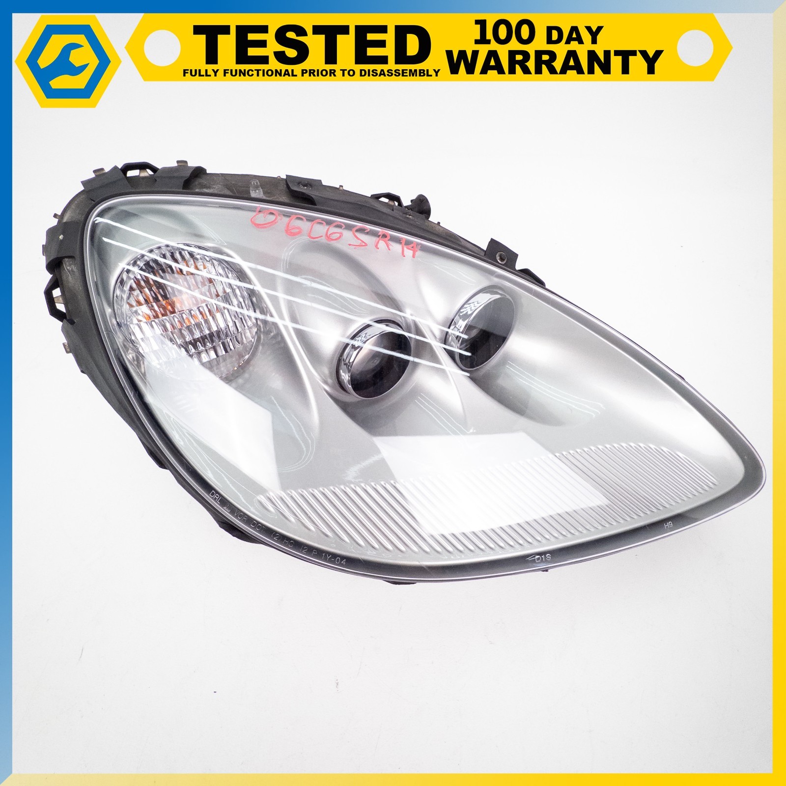 05-13 CHEVROLET CORVETTE C6 FRONT RIGHT HEADLIGHT HEADLAMP XENON ASSEMBLY OEM